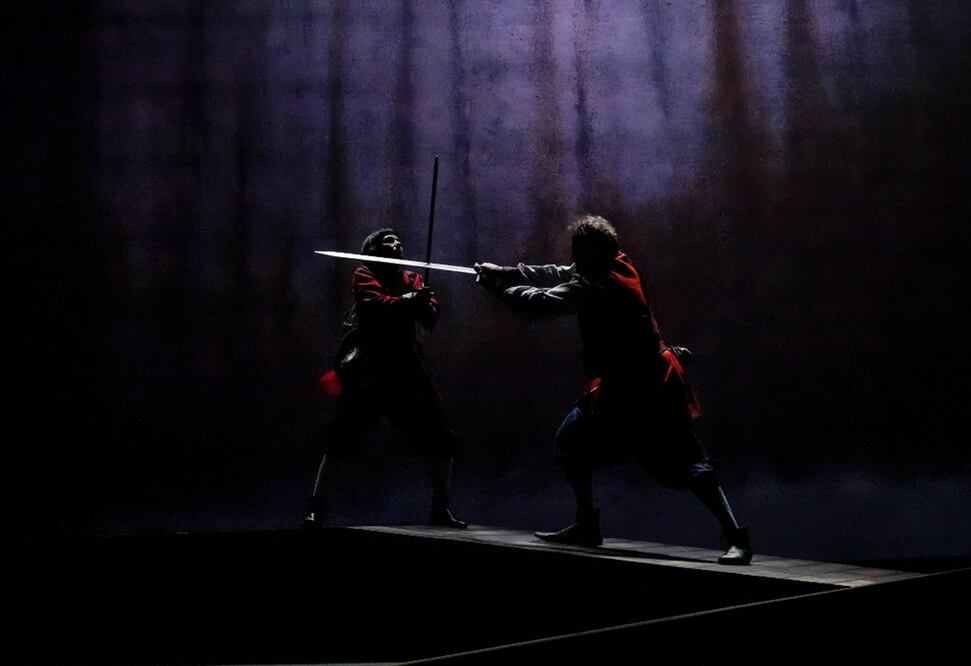 Escena de la obra "La monja alférez" de la Compañía Nacional de Teatro. Foto: Sergio Carreón Irata/ CTN, INBAL 