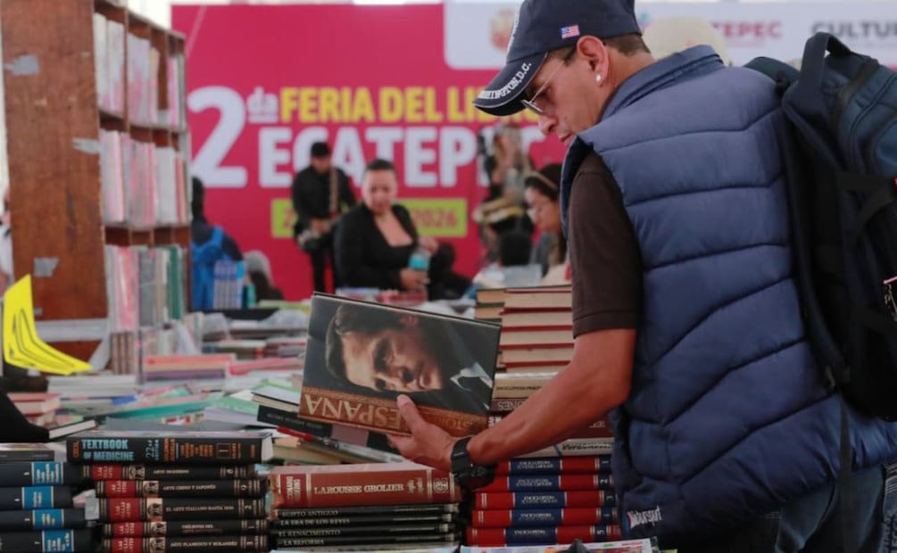 Marina Taibo, de la Brigada para Leer en Libertad, reconoció que “Ecatepec lee y lee mucho”. | Foto: Especial.