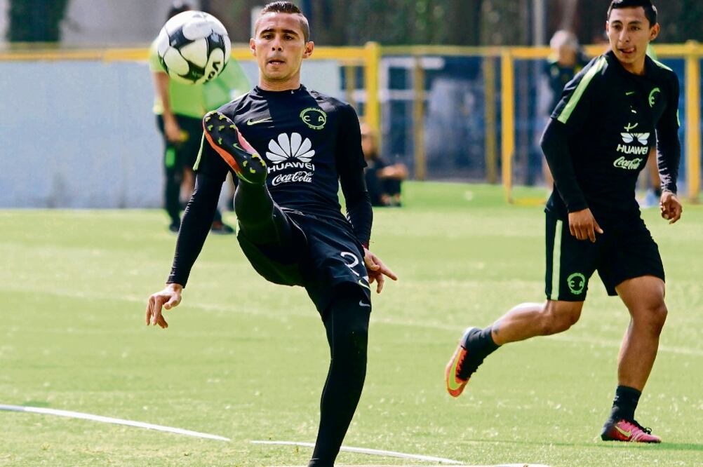 Aguilar vio acción por 45 minutos en el duelo ante el Necaxa (CARLOS MEJÍA. EL UNIVERSAL)