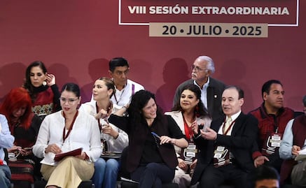“¡Fuera los Yunes!”, gritan en Consejo Nacional de Morena; militantes respaldan Comisión Evaluadora