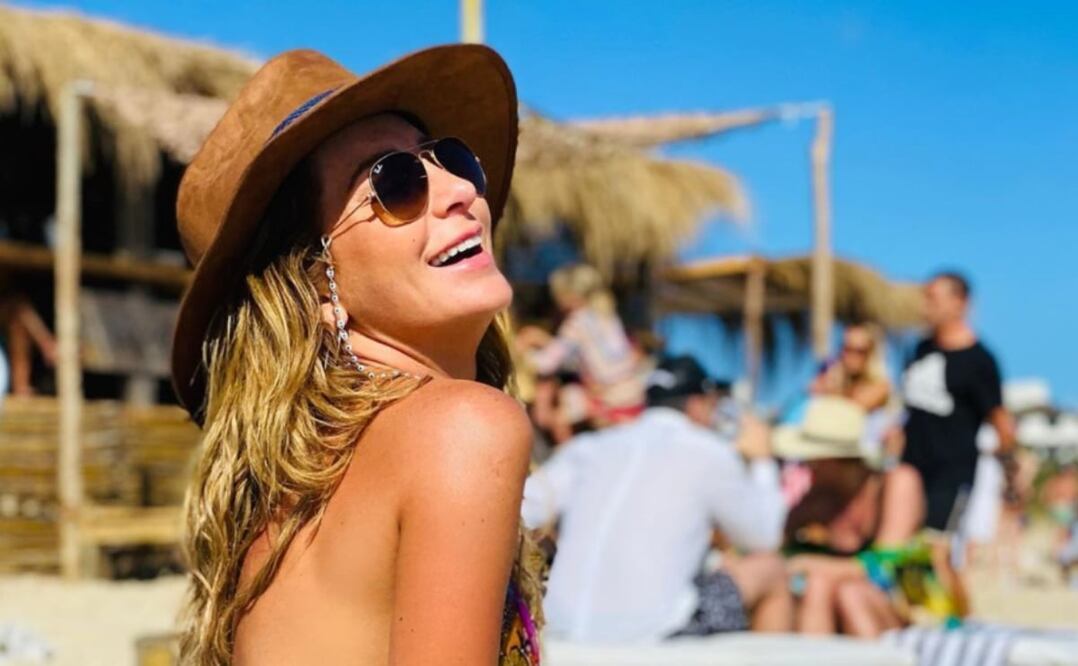 La guapa actriz tiene las piezas más cool para este verano y sus fotos tienen esa vibra del verano que neceistamos para cuando acabe la cuarentena Foto: Instagram @geraldinebazan