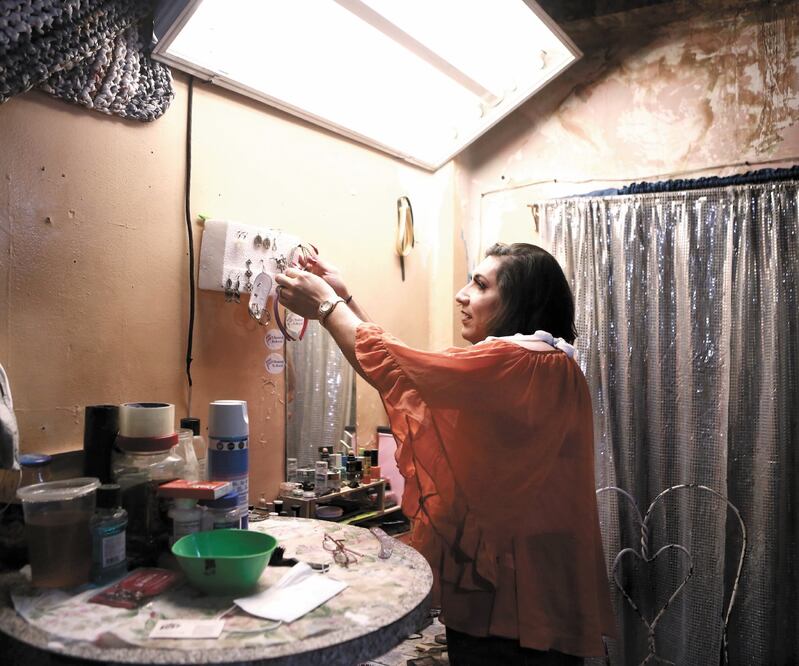 Susana fundó la Casa de Colores, donde habitó con otras mujeres trans en espera de cruzar hacia EU. Foto: CHRISTIAN TORRES. EL UNIVERSAL