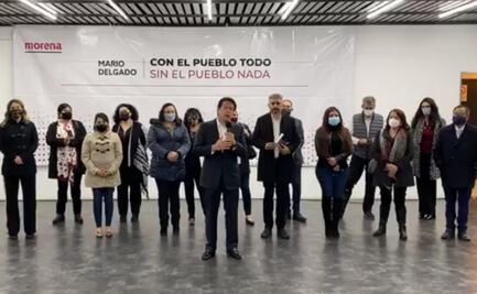Urge Mario Delgado a dejar disputas por la dirigencia de Morena
