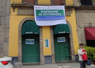 Procuraduría Ambiental de CDMX suspende actividades en inmueble del Centro Histórico; tiene valor histórico por parte del INAH