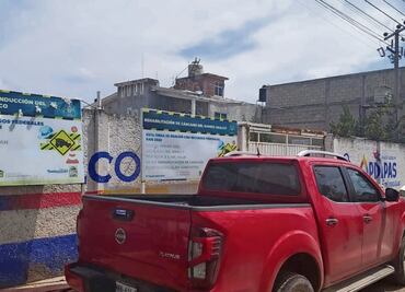 Pobladores tienen tomado un cárcamo