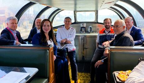 Embajador de Canadá destaca puente Ottensmeyer; enfatiza en la cooperación trilateral