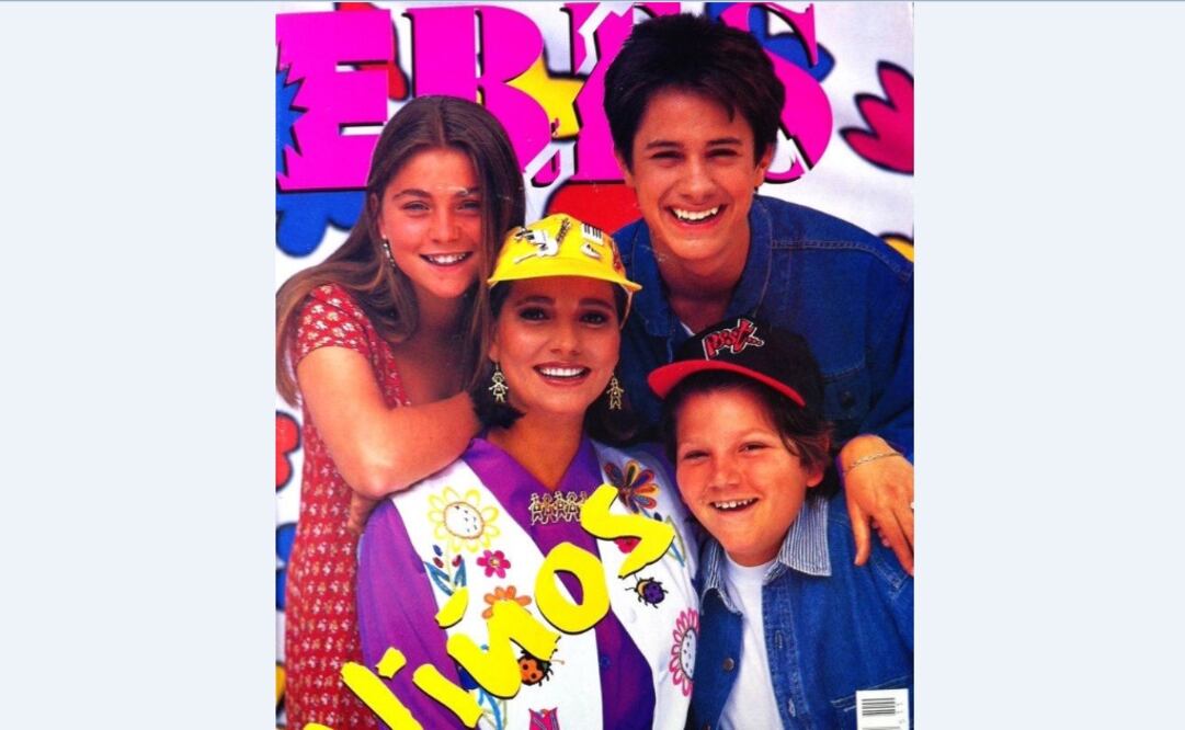 Diego Luna y Gael García Bernal iniciaron su carrera en la actuación desde que eran niños. Uno de los papeles más recordados de Gael fue en la telenovela “El abuelo y yo”, mientras que Luna apareció en “El premio mayor”. De esa época noventera es esta portada de la revista “Eres” con Gaby Rivero y Ludwika Paleta  FOTO:ESPECIAL