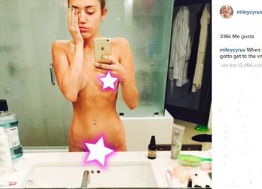 El desnudo de Cyrus antes de los MTV