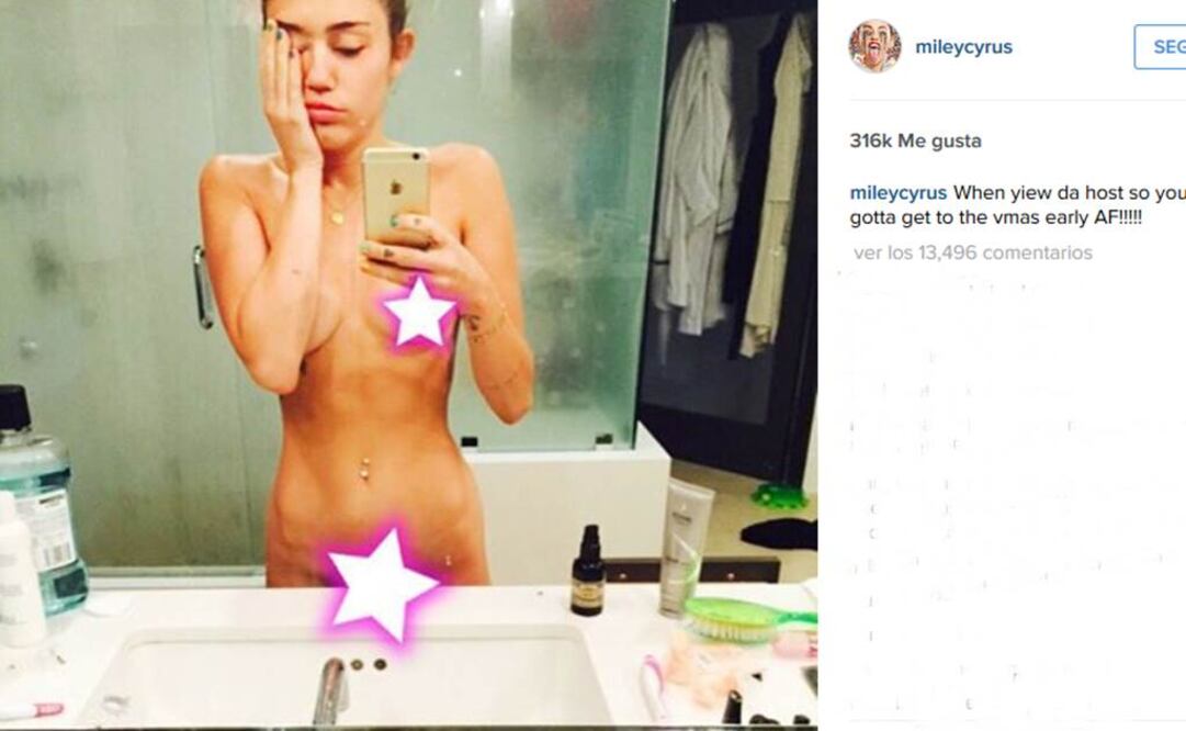 Cyrus prometió una fiesta para esta noche Foto:Instagram