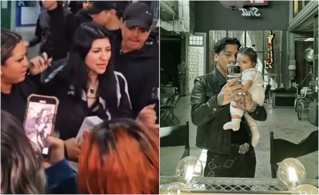 Cazzu y Christian Nodal, progenitores de Inti.
Fotos: Instagram, vía @cazzuemo93 & Especial