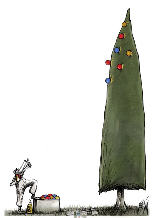 Decorador de árboles vivos