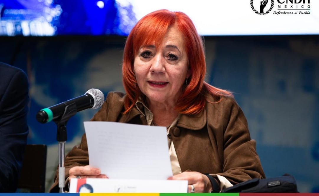 Presidenta de la Comisión Nacional de los Derechos Humanos (CNDH), Rosario Piedra (31/08/2026). Foto: CNDH