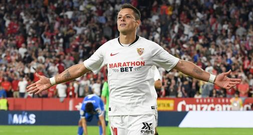 "Chicharito" Hernández encamina el triunfo del Sevilla sobre el Getafe