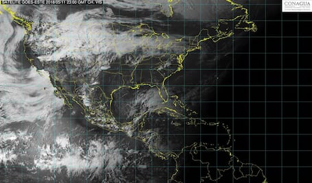 Prevén fuertes lluvias para hoy y mañana en gran parte del país