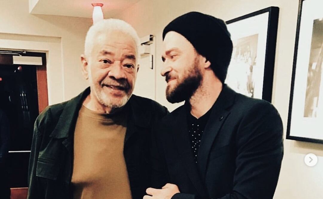 Justin Timberlake y Bill Withers. Foto: Captura Instagram