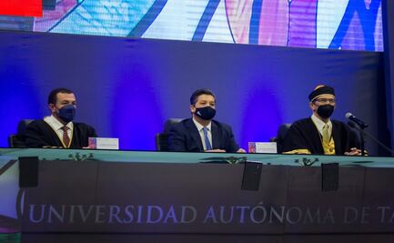 Todo mi respaldo a la UAT, afirma García Cabeza de Vaca al nuevo rector