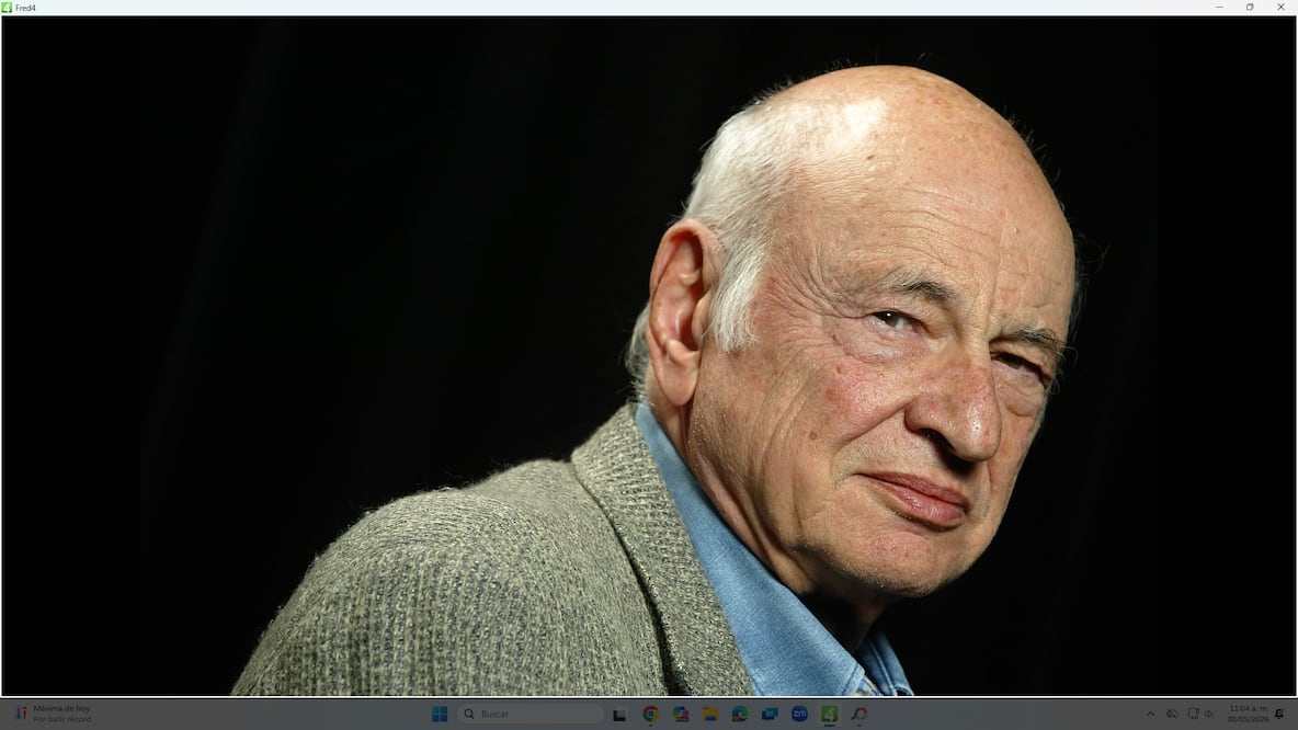 El sociólogo y filósofo francés Edgar Morin, figura clave de la vida intelectual francesa, falleció el 29 de mayo de 2026 a los 104 años.
Foto: Martin BUREAU / AFP