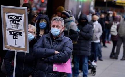Explosión de casos de ómicron causa colapso en servicios básicos de Estados Unidos