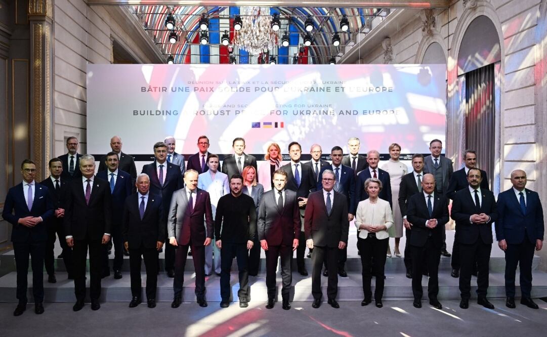 Cumbre de París sobre Ucrania. Foto: EFE