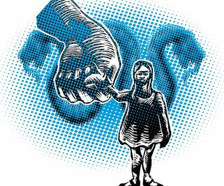 Claudia, la hija mimada, pero también controlada