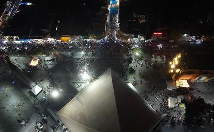 Acuden 160 mil personas a ver a la Virgen de Guadalupe en Monterrey