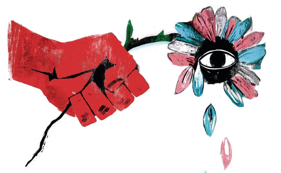 Señalan violencia brutal contra las mujeres. Ilustración: Dante de la Vega/ EL UNIVERSAL