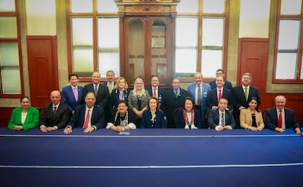 Yasmín Esquivel recibe en la Corte al Consejo Nacional de Abogacía; encabeza Consejo de Honor
