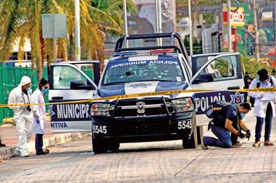 Regresa violencia a Cancún: atacan a 4 policías en 12 horas