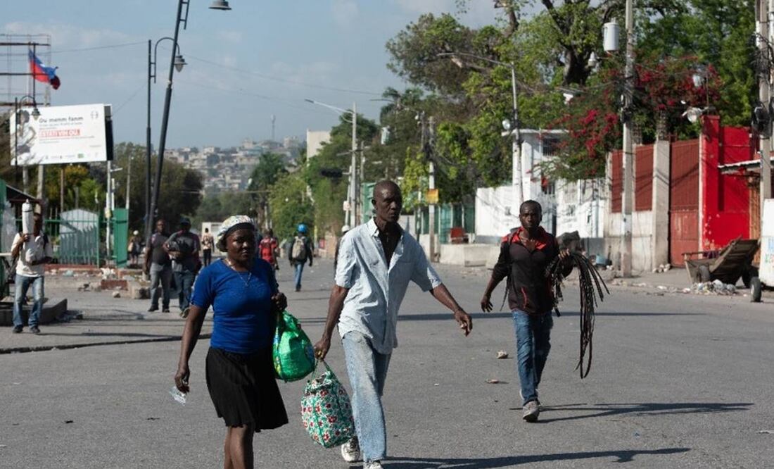 Sólo en los tres primeros meses de 2024, hasta el 22 de marzo, murieron 1 mil 554 personas y 826 resultaron heridas por la violencia pandillera en Haití, según informó la ONU. FOTO: EFE