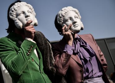 ¿Máscaras para el otoño? Así es la propuesta de Gucci en la semana de la moda de Milán