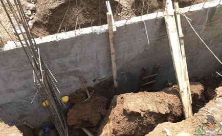 Se registra derrumbe en construcción de Cuajimalpa