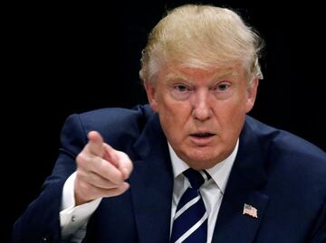 Trump dice tener "mente abierta" sobre cambio climático