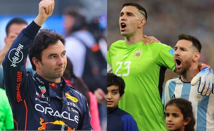 Checo Pérez manifiesta su apoyo a Argentina y Messi en la final de Qatar