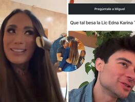 Karina Torres y Dr. Miguel hablan sobre su beso: "está hermosísima y huele a florecitas”