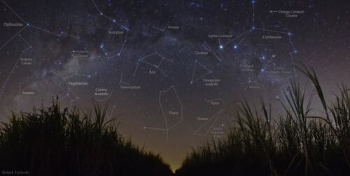 Una app de astronomía te ayudará a ubicar la constelación de Lira. Foto: Archivo EL UNIVERSAL