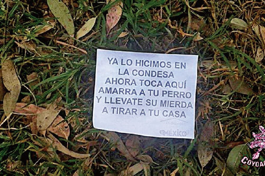 Ante mensaje anónimo, vecinos de Coyoacán piden a la delegación incrementar la seguridad (ESPECIAL)