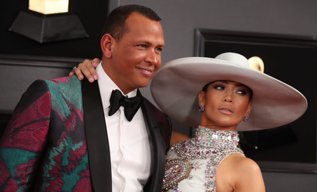 Alex Rodríguez y Jennifer Lopez. Foto: Archivo