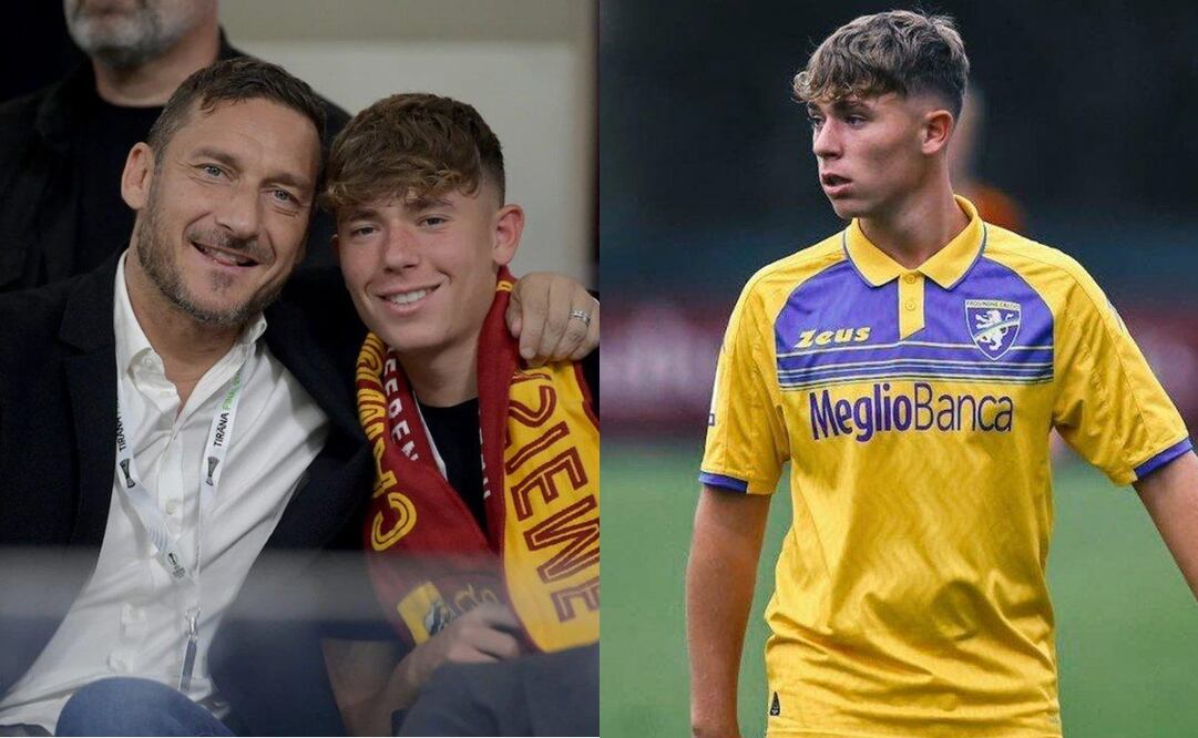 El hijo de Francesco Totti anunció su retiro del futbol profesional con solo 19 años | FOTO: Especial