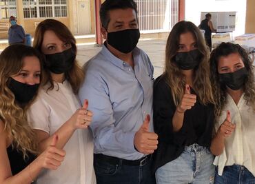 Vota García Cabeza de Vaca en Reynosa