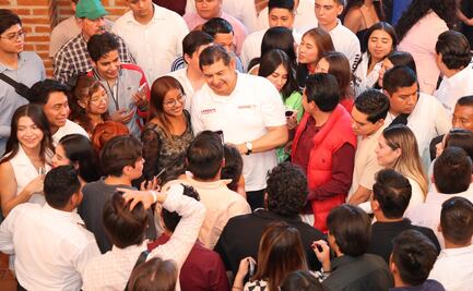 Alejandro Armenta se compromete a impulsar el desarrollo de los jóvenes poblanos