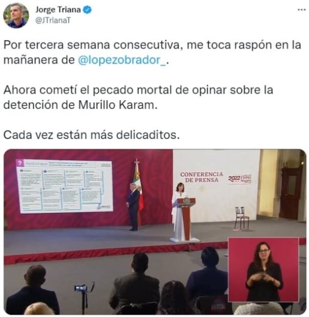 Responden a “la señora de las mañaneras” por acusar ataques contra AMLO tras detención de Murillo Karam 