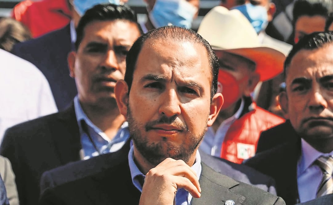 Marko Cortés invitó a varios liderazgos a sumarse al CEN. Foto: Diego Simón/ EL UNIVERSAL.