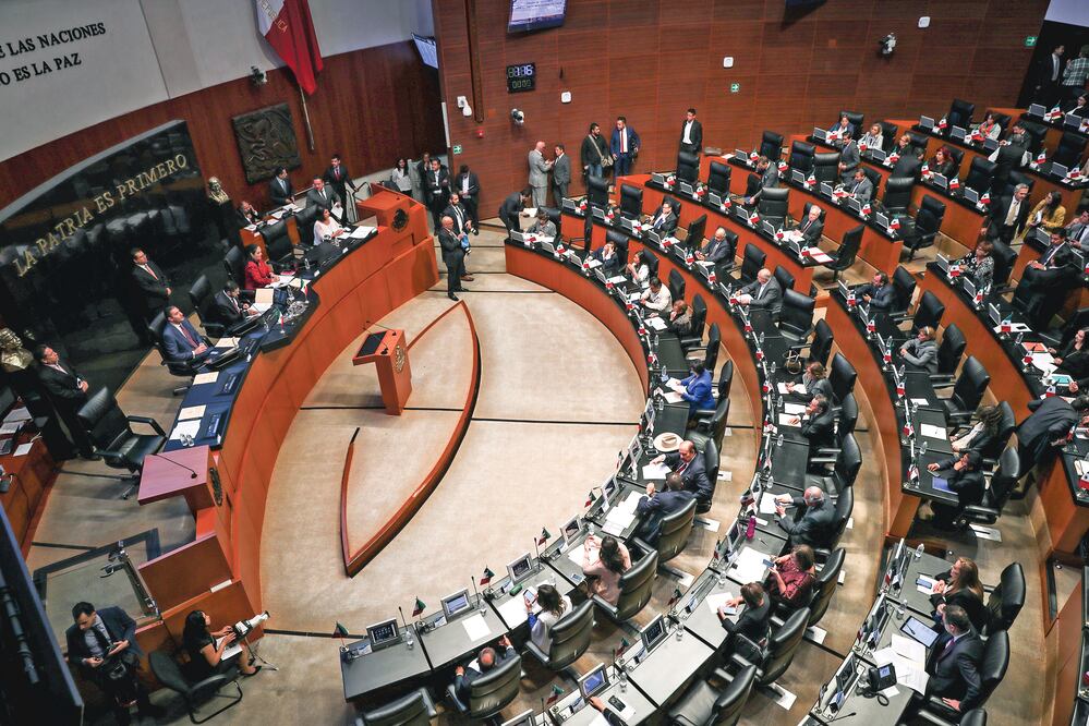 Sesión del Senado (ARCHIVO. EL UNIVERSAL)