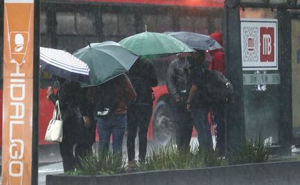Llueve en cinco alcaldías de la CDMX; activan alerta amarilla