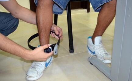 Pese a brazalete, mujer es detenida por robar por octava vez