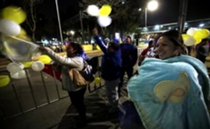 Fiesta y alegría durante el paso del Papa en la Ciudad de México