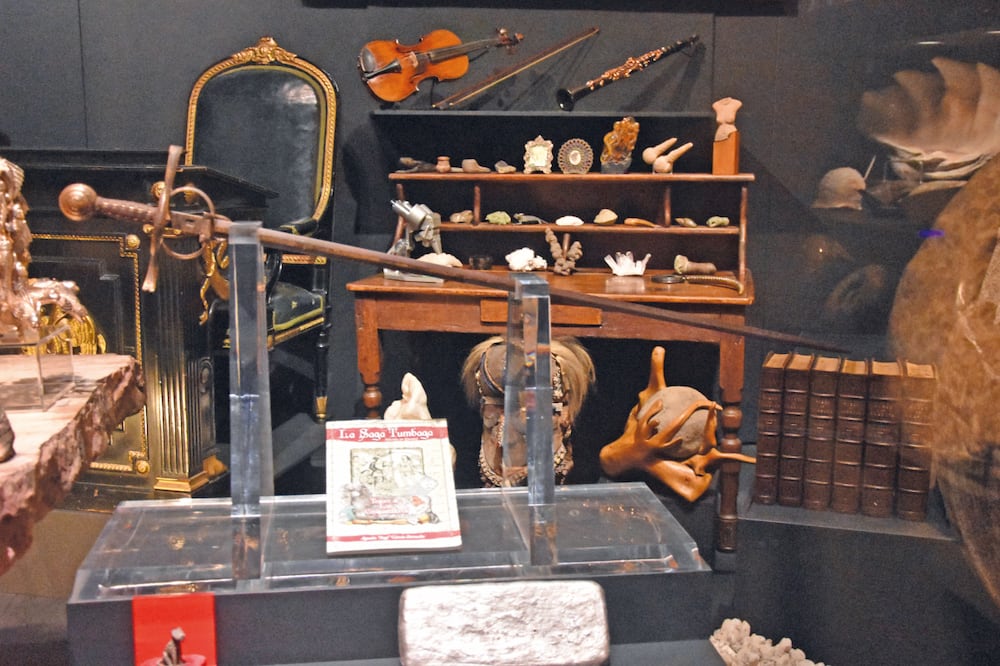 De entre todas las piezas de gran valor histórico que exhibe el museo destaca una espada del conquistador español Hernán Cortés. Foto: Emilio Vázquez EL UNIVERSAL