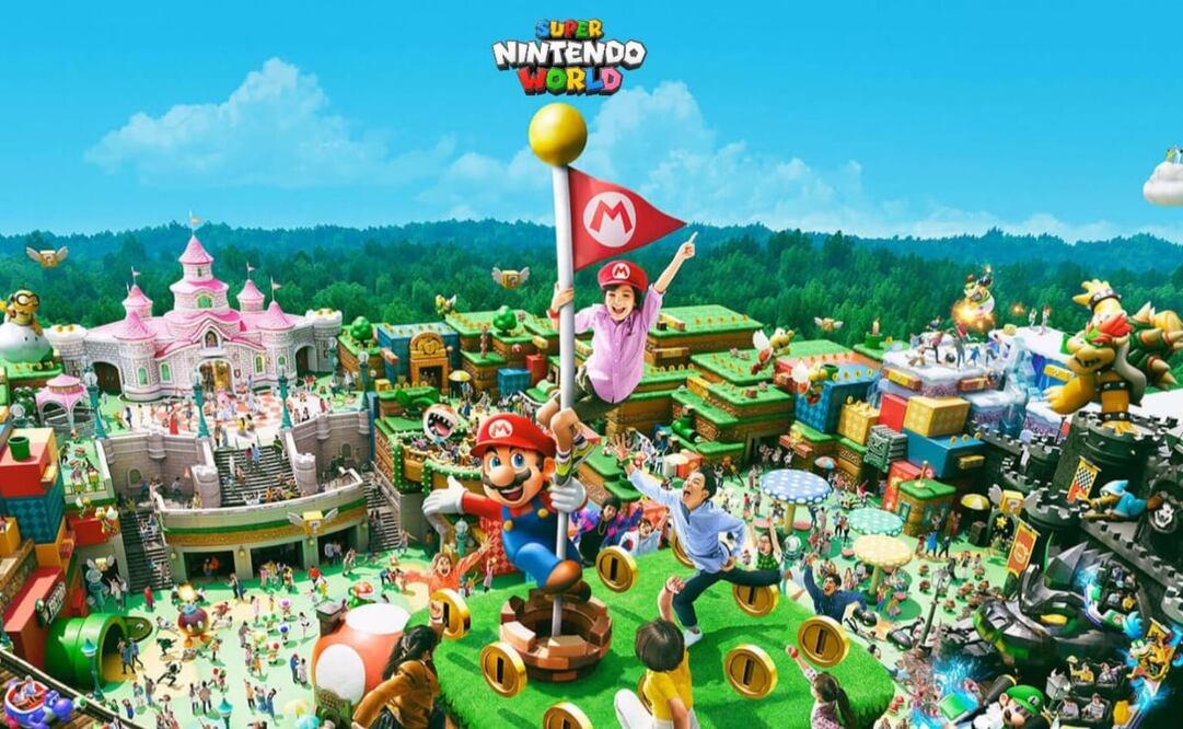Se ubica en Universal Studios Japan, en Osaka. Imagen Nintendo