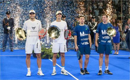 Campeones del Major Premier Padel de Italia aún no dimensionan ser los mejores del mundo
