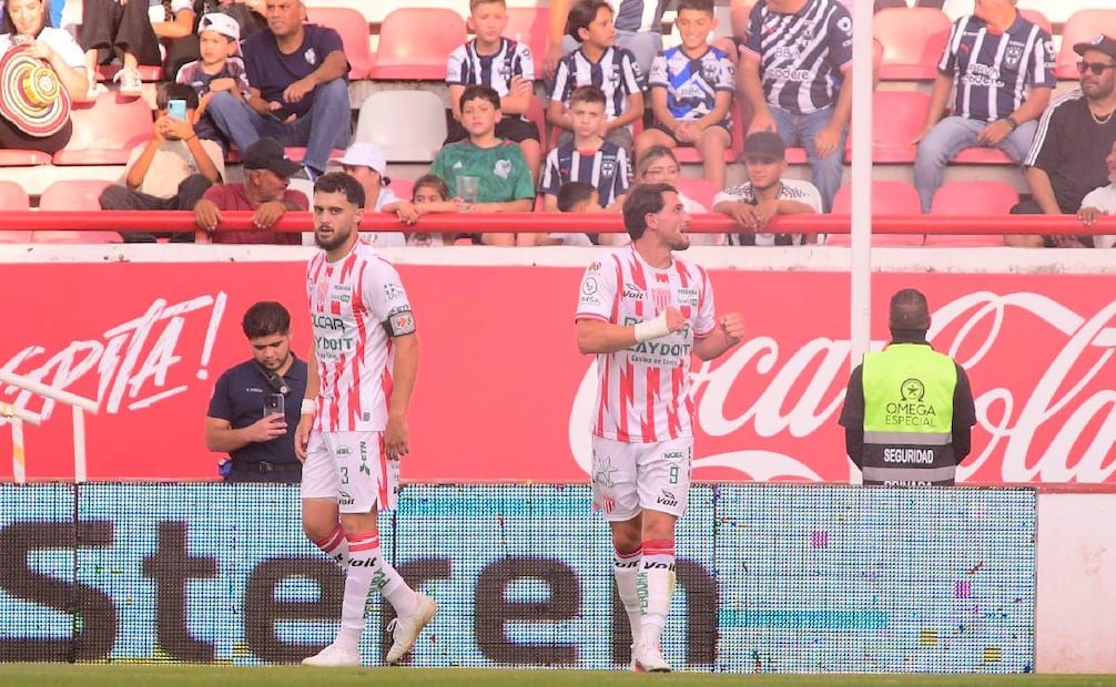 Necaxa en festejo de gol, durante la fase regular del torneo Apertura 2026 - Foto: Imago7